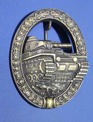 1957 German Panzer Assault Badge