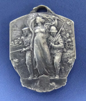 1912 Italian Silver Medal in Honor for the Capture of Benghazi Libya