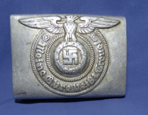 Waffen SS EM/NCO Belt Buckle - RZM 822 / 38