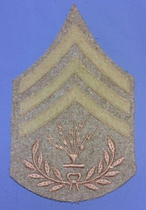 WWI Army Electrician Sergeant Chevron