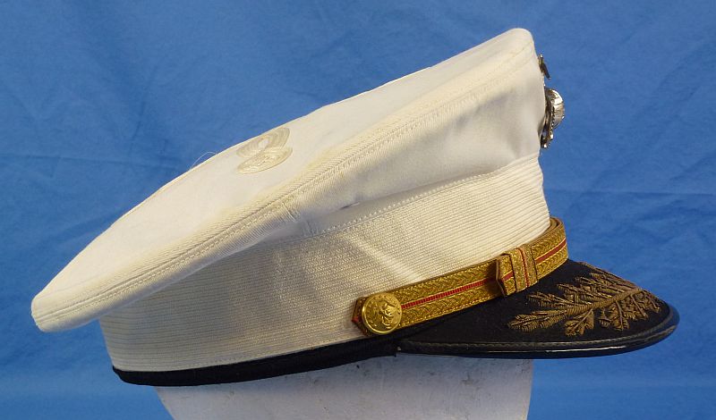 Cased U.S. Marine Corps Field Grade Officer Visor Cap - Image 5