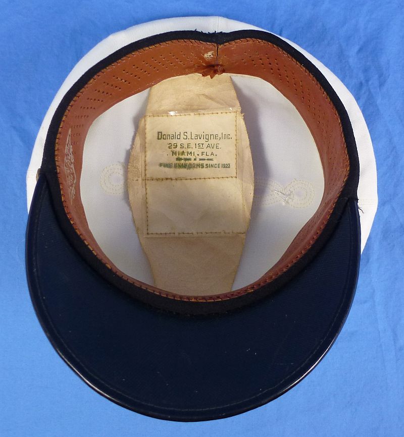Cased U.S. Marine Corps Field Grade Officer Visor Cap - Image 9