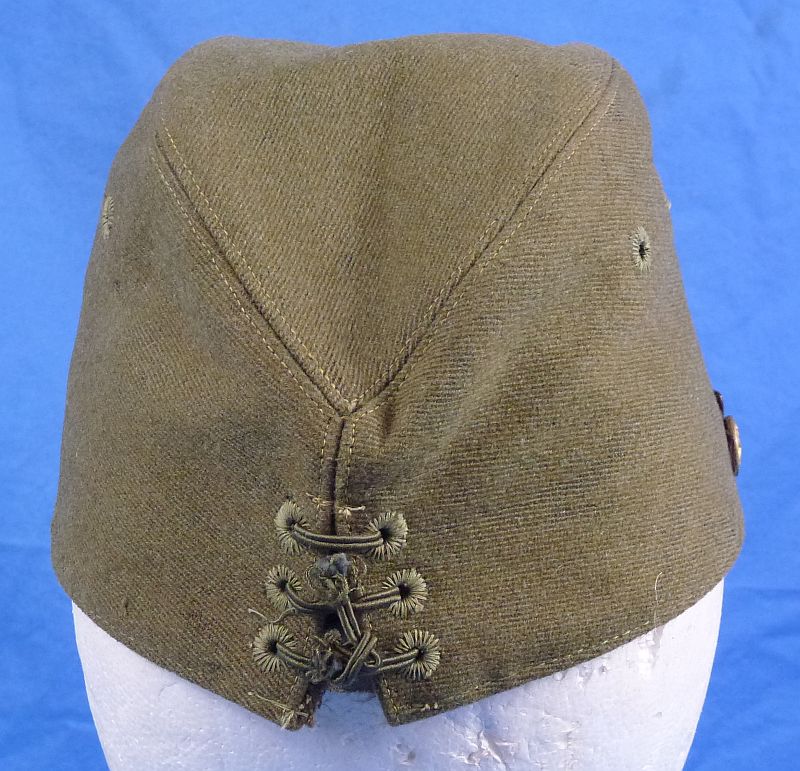 WWII Japanese Army Officer Field Cap - Image 4