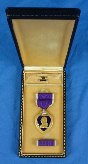 Cased WWII Purple Heart
