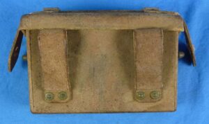 WWII Japanese Rubberized Canvas Ammunition Pouch