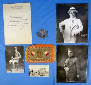 A Memorabilia and Photos Group Relating to Sam Dreben, "The Fighting Jew" and WWI DSC Recipient