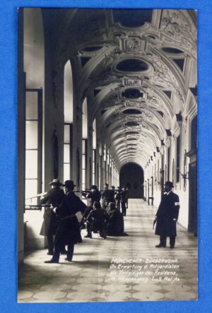 Circa 1919 Postcard Depicting the Munich Citizen Guard Opposing the Bavarian Soviet Republic