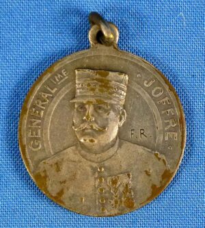 WWI French Fundraising Medal with Marshal Joffre