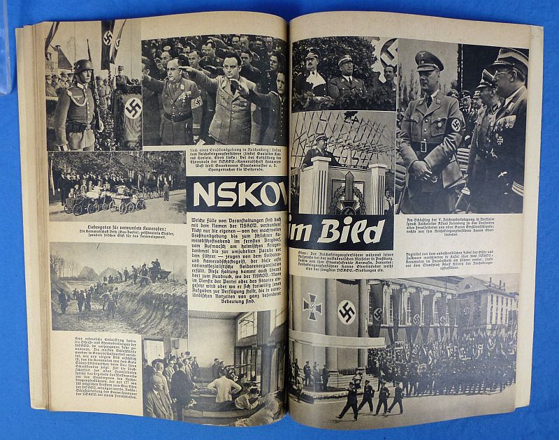 1940 NSKOV Jahrbuch der Deutschen Frontsoldaten und Kriegsopfer Annual Booklet - Image 7