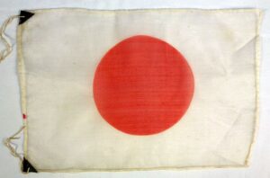 Small WWII Japanese National Flag
