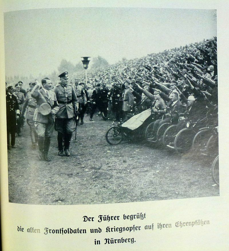 1935 NSKOV Jahrbuch der Deutschen Frontsoldaten und Kriegsopfer Annual Booklet - Image 5