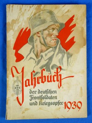 1939 NSKOV Jahrbuch der Deutschen Frontsoldaten und Kriegsopfer Annual Booklet