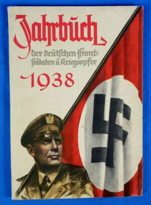 1938 NSKOV Jahrbuch der Deutschen Frontsoldaten und Kriegsopfer Annual Booklet