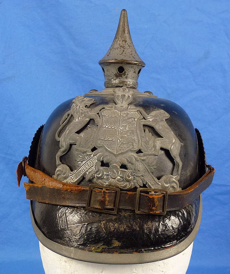 Imperial Wurttemberg EM/NCO Pickelhaube - Image 2