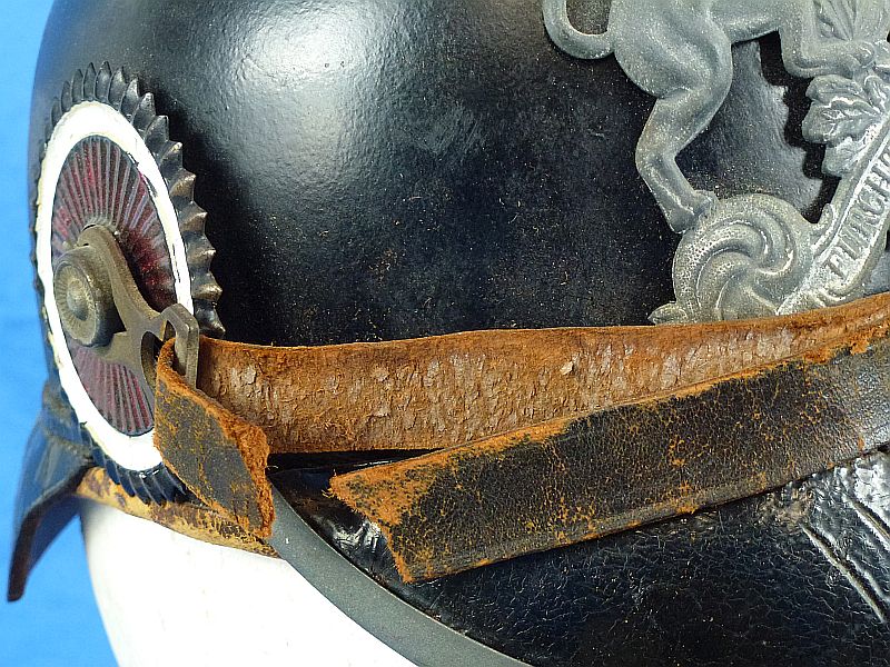 Imperial Wurttemberg EM/NCO Pickelhaube - Image 3