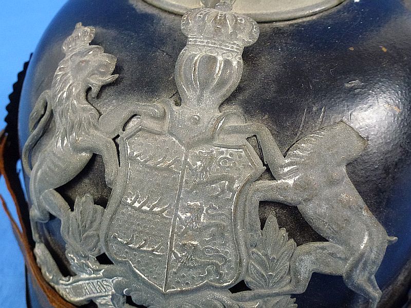 Imperial Wurttemberg EM/NCO Pickelhaube - Image 11