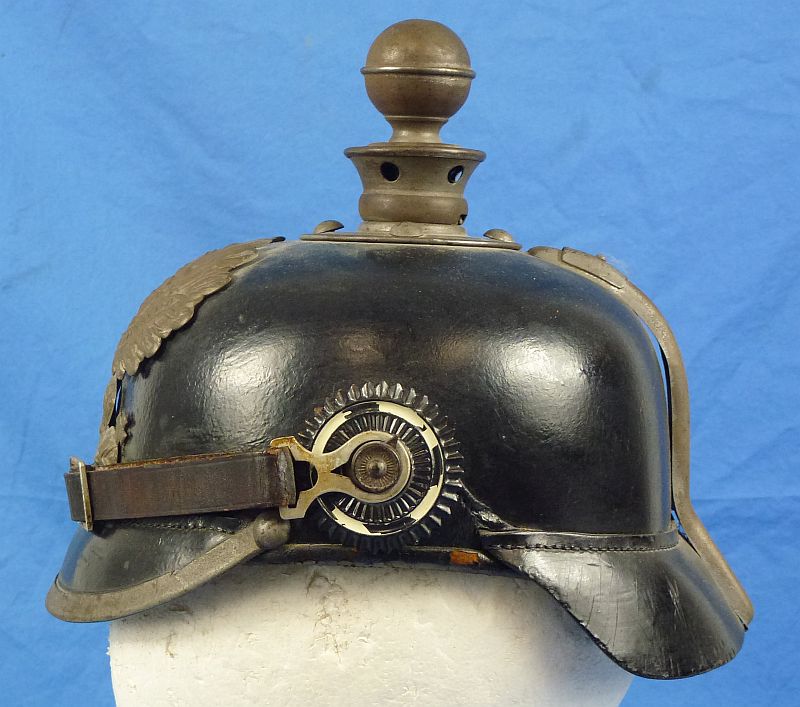 Imperial Prussian Artillery EM/NCO Pickelhaube Marked to Field Artillery Regiment 44 - Image 5