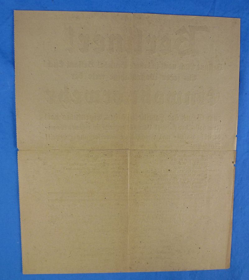 Weimar Period Berlin Civilian Militia Recruiting Leaflet - Image 4