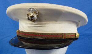 Named U.S. Marine Corps Officer Visor Cap