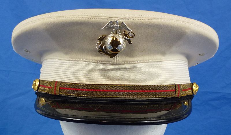 Named U.S. Marine Corps Officer Visor Cap - Image 2