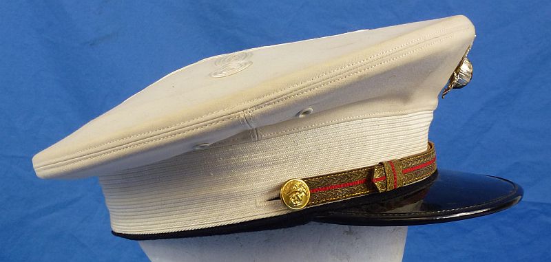 Named U.S. Marine Corps Officer Visor Cap - Image 3