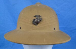 WWII U.S. Marine Corps EM/NCO Pith Helmet