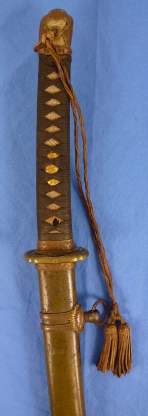 1943 Dated Signed Shin Gunto Japanese Army Officer Sword