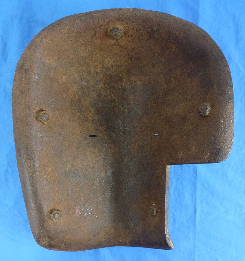 WWI German Sniper "Gesichtsmaske" Armor Face Plate - Image 3
