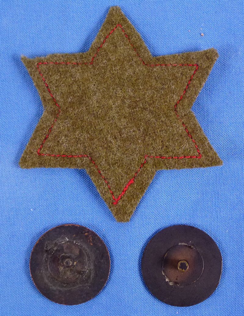 Named WWI 6th Division Victory Medal, Insignia and Documents Group - Image 6