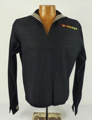 Vietnam War U.S. Navy Seaman's Jumper for the U.S.S. Enterprise with "Liberty Dragon"