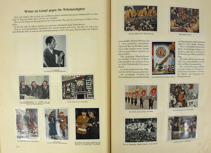 1934 Cigarette Card Album: "The State of Labor and Peace: One Year of the Adolf Hitler Government" - Image 7
