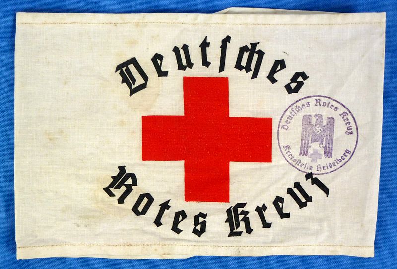 One Woman's WWII German Red Cross Identification Book, Service Book, and Armband - Image 7