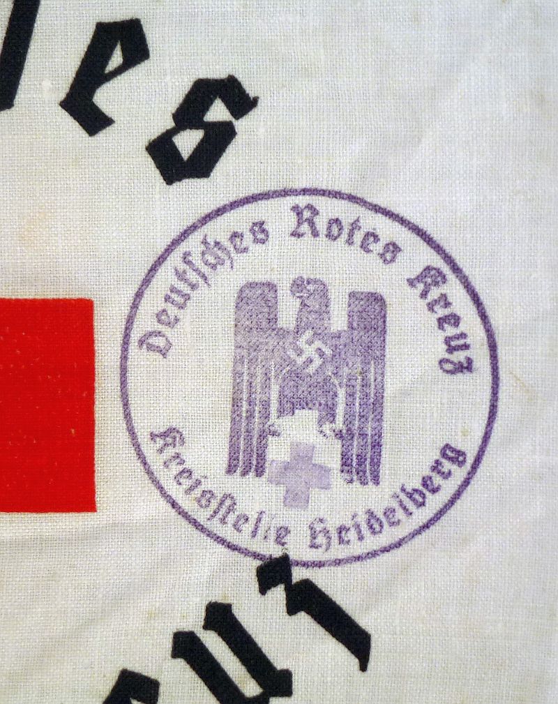 One Woman's WWII German Red Cross Identification Book, Service Book, and Armband - Image 8