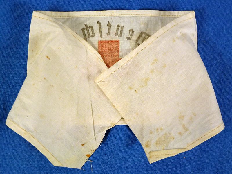 One Woman's WWII German Red Cross Identification Book, Service Book, and Armband - Image 9