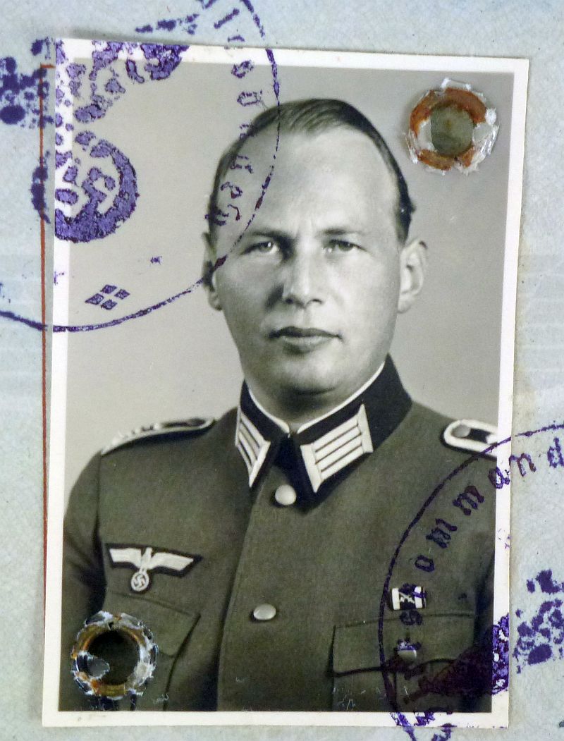 WWII German Replacement Wehrpass of an Army Medical Doctor - Image 4