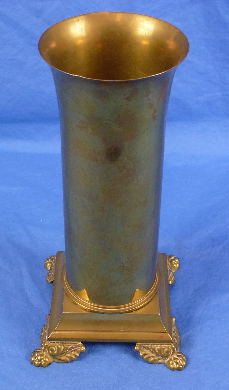 Spanish American War U.S.S. Olympia Shell Casing Vase - Image 3