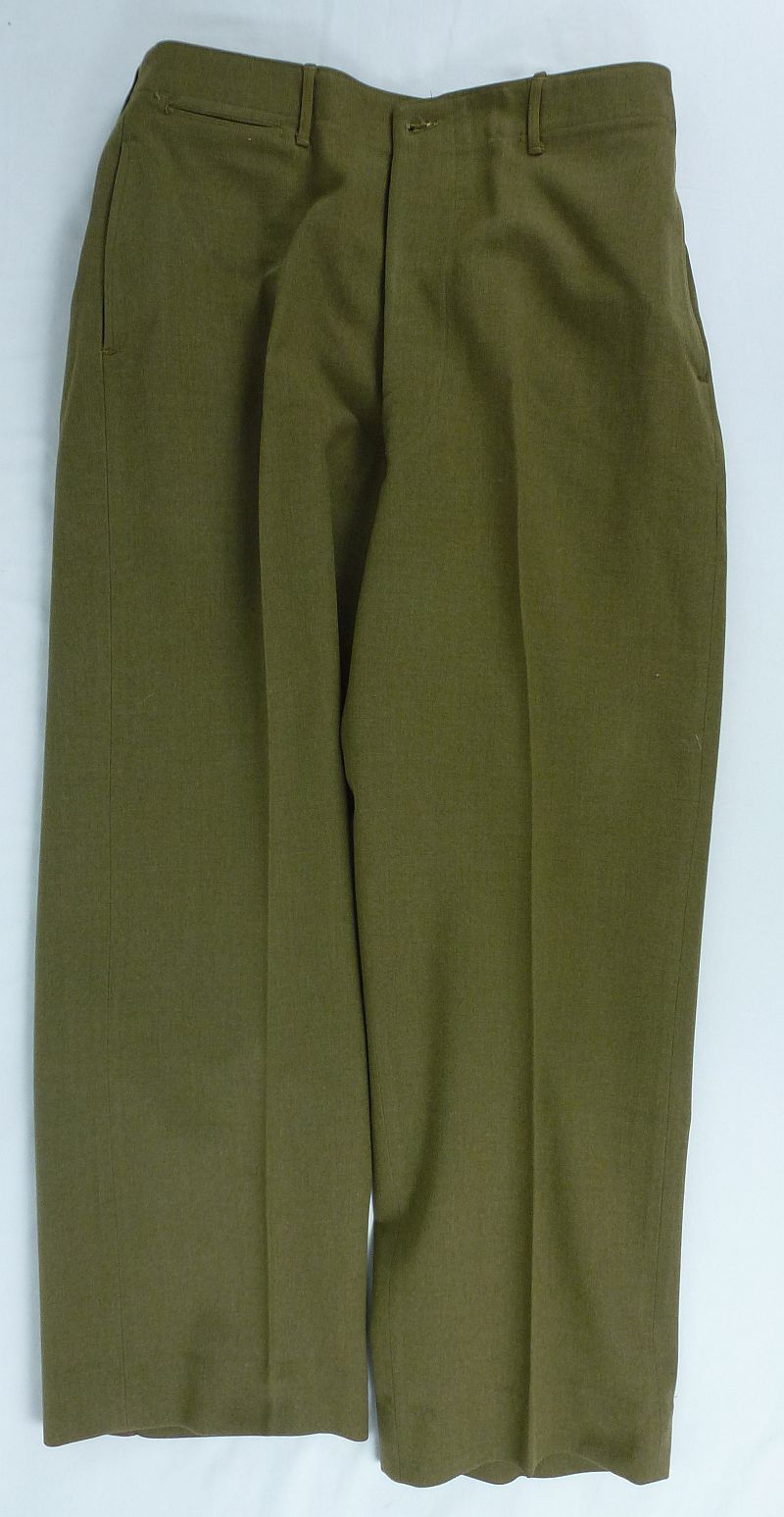 WWII U.S. Army EM/NCO Trousers Size 38 x 33 - Image 3
