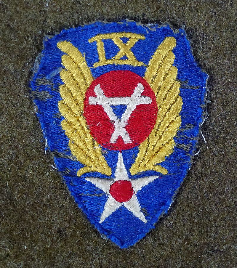 WWII U.S. Army IX Aviation Engineer Command First Sergeant's Wool Overcoat Size 38 Regular - Image 6