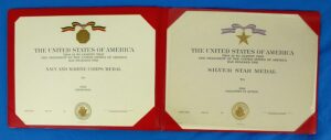 Vietnam War U.S. Marine Corps Award Documents