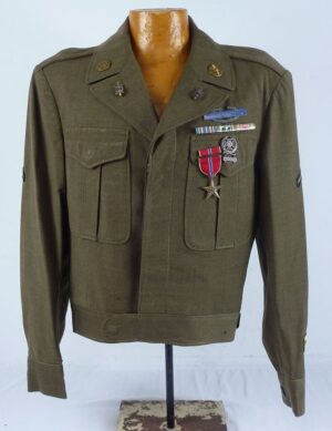 WWII 5th Infantry Division Private's Ike Jacket