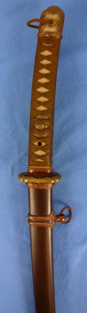 WWII Signed Shin Gunto Japanese Army Officer Sword