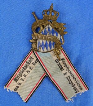 WWI Bavarian Veteran's Badge