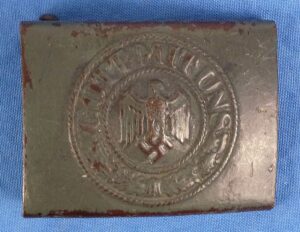 Kriegsmarine Coastal Artillery EM/NCO Belt Buckle