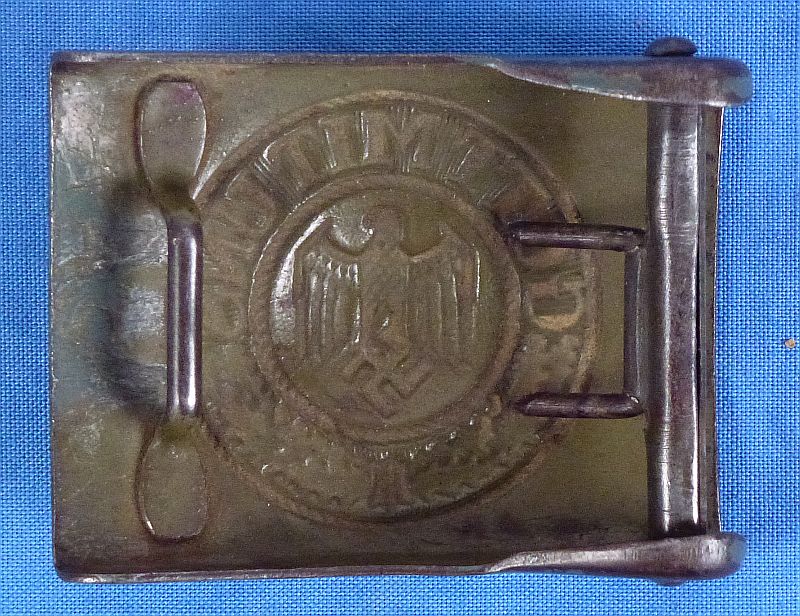 Kriegsmarine Coastal Artillery EM/NCO Belt Buckle - Image 2