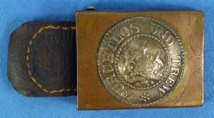 Imperial Württemberg EM/NCO Buckle on Leather Tab