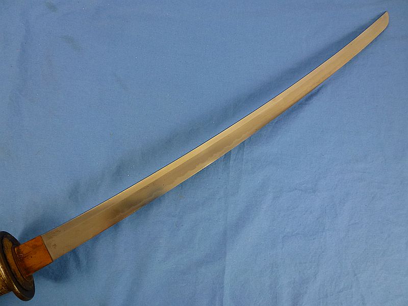 December, 1941 Dated Signed Japanese Navy Officer Kai Gunto Sword with Knot - Image 9