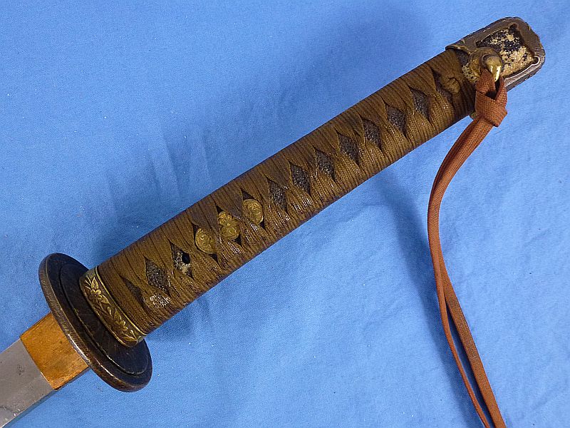 December, 1941 Dated Signed Japanese Navy Officer Kai Gunto Sword with Knot - Image 12