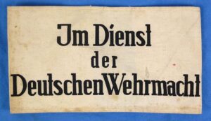 Im Dienst der Deutschen Wehrmacht Armband