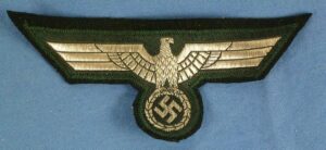 WWII German Army NCO / Officer Uniform Flatwire Breast Eagle