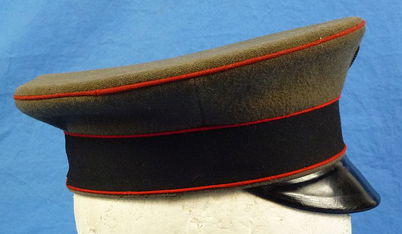 WWI German Army Specialist Troops Field Grey Visor Cap - Image 3